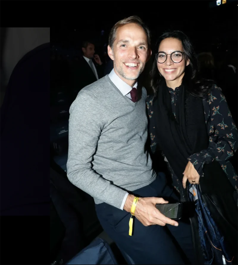 Tuchel và vợ cũ Sissi thời còn mặn nồng. ẢNH: GETTY