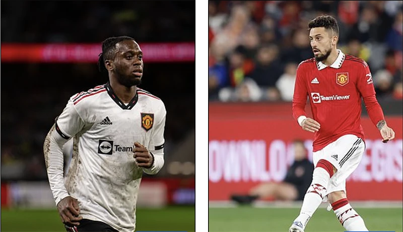 Cặp hậu vệ cánh Wan-Bissaka và Alex Telles có thể giúp MU có thêm 1 khoản phí chuyển nhượng. ẢNH: GETTY
