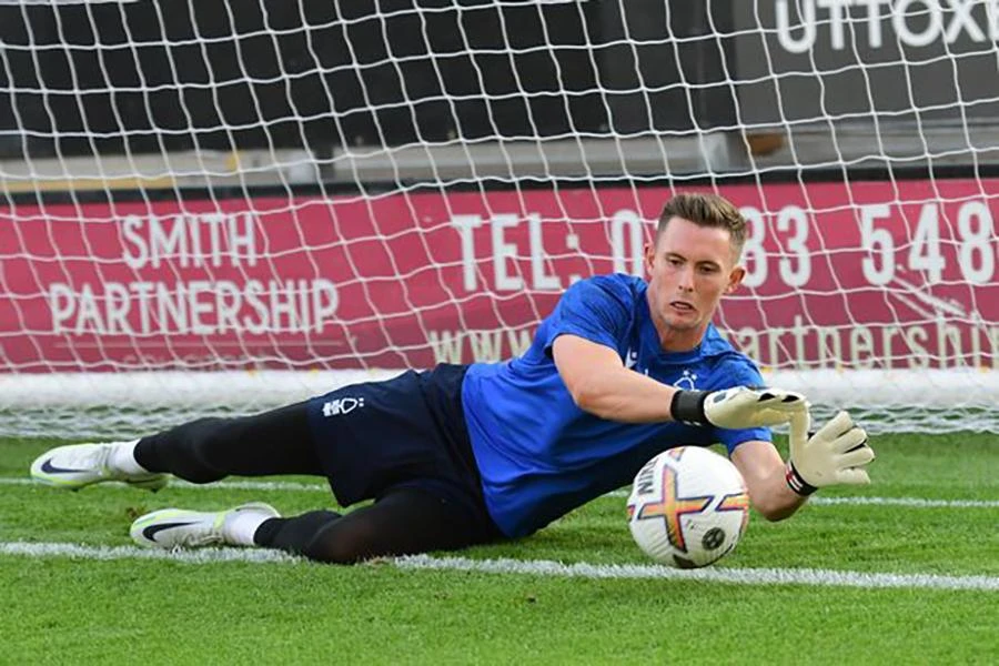 Henderson mài đủng quần trên ghế dự bị Man Utd mùa trước. ẢNH: GETTY