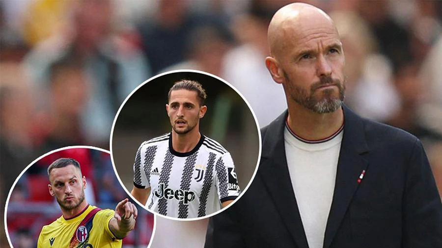 Không thể có De Jong, Ten Hag chuyển sự chú ý sang Rabiot. ẢNH: MIRROR