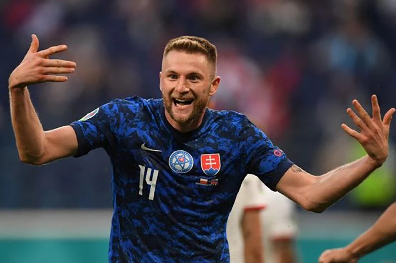 Milan Skriniar là mục tiêu của cả Chelsea lẫn PSG. ẢNH: GETTY