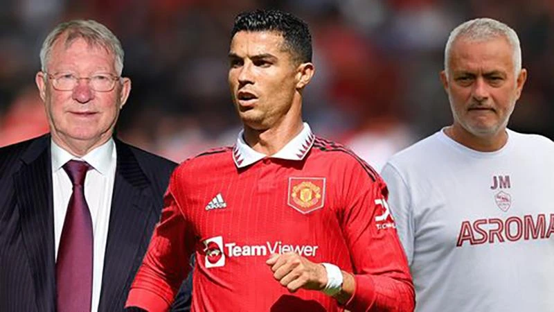 Sir Alex Ferguson và Jose Mourinho hiểu và thông cảm về lí do Ronaldo muốn ra đi. ẢNH: MIRROR
