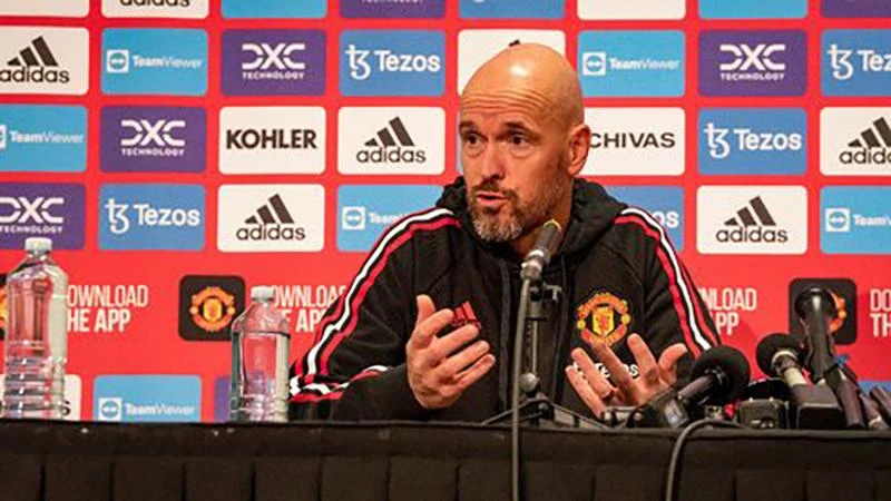 Ten Hag thất vọng chia sẻ Man Utd đang gặp quá nhiều vấn đề. ẢNH: GETTY