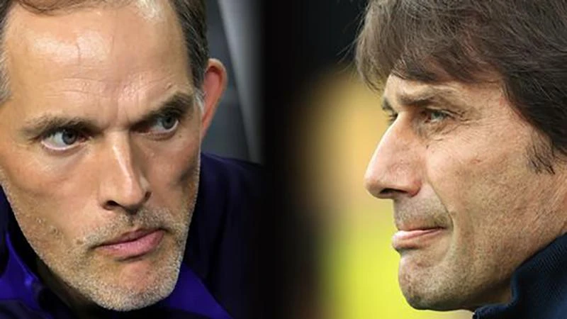 Thomas Tuchel và Antonio Conte tạo nên cuộc đối đầu kinh điển. ẢNH: MIRROR Thomas Tuchel và Antonio Conte tạo nên cuộc đối đầu kinh điển. ẢNH: MIRROR