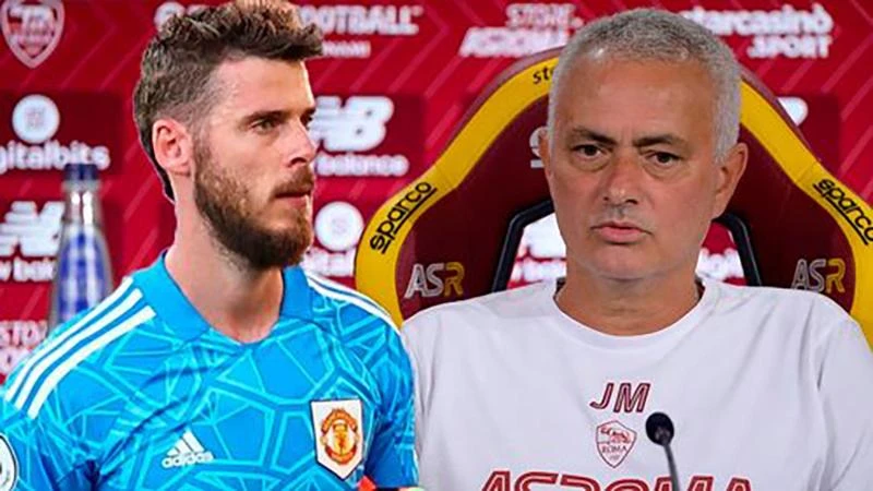 Mourinho cho rằng Man Utd trả lương quá cao cho De Gea. ẢNH: MIRROR