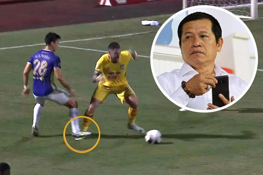 Sếp xem băng mà nói thế trước báo, đài thì ông Lân bị treo còi, thậm chí bị treo nặng là chắc rồi.