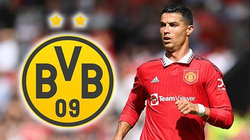 Đến lượt Borussia Dortmund từ chối Ronaldo. ẢNH: MIRROR
