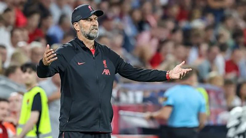 Klopp không hài lòng về kết quả Liverpool phải nhận sau 2 trận đầu tiên ở Premier League. ẢNH: GETTY