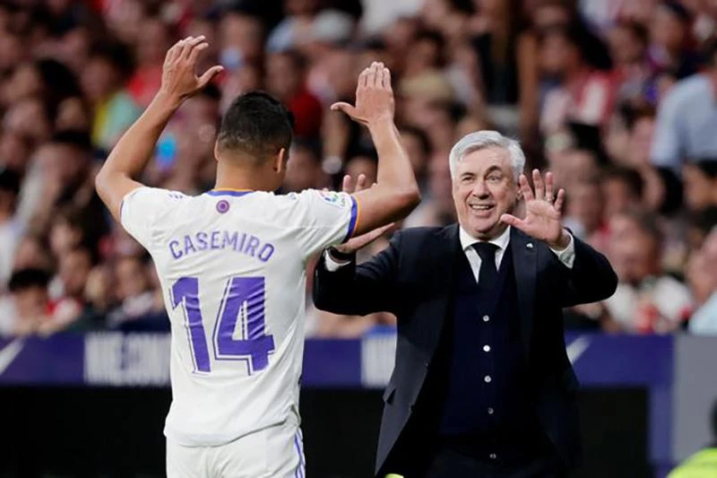 Ancelotti tôn trọng quyết định của Casemiro. ẢNH: GETTY