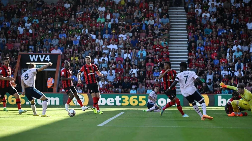 Arsenal có trận đấu khá dễ dàng trước Bournemouth. Ảnh: Getty