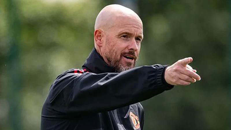 Ten Hag lệnh cho các học trò phải tuân thủ triệt để chiến thuật của ông. ẢNH: GETTY