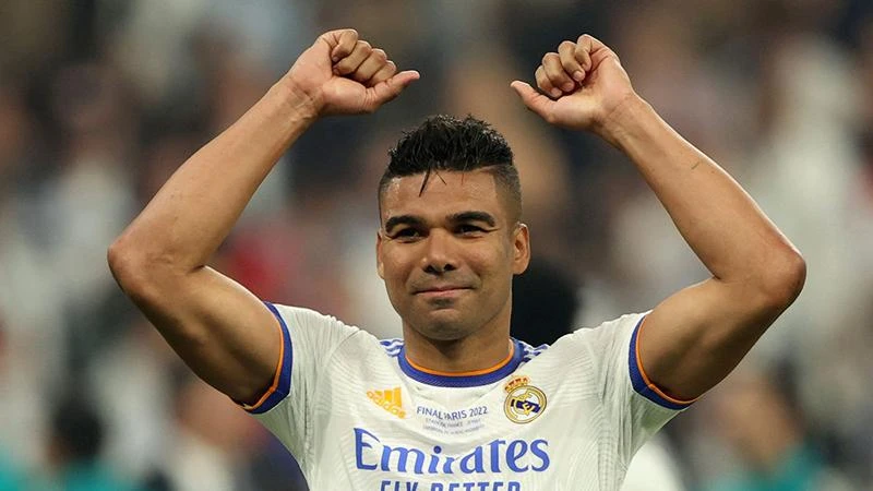 Casemiro đã chia tay Real Madrid gia nhập Man Utd. ẢNH: REUTERS