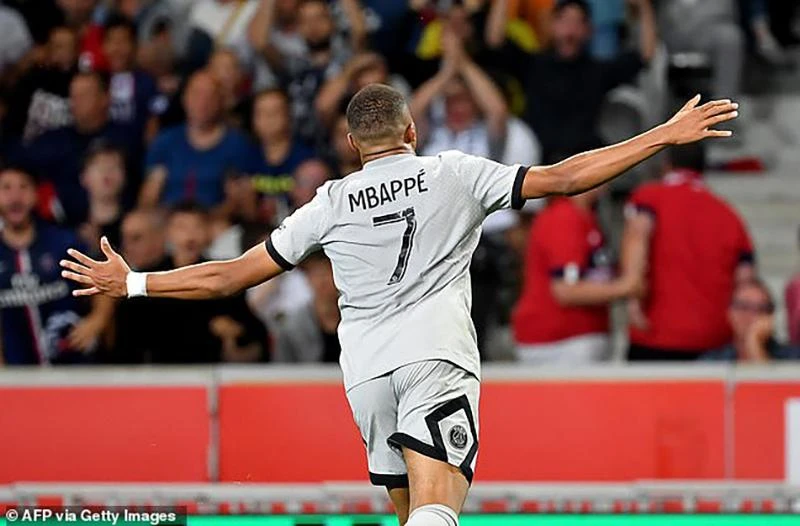 Mbappe đi vào lịch sử Ligue 1. ẢNH: GETTY
