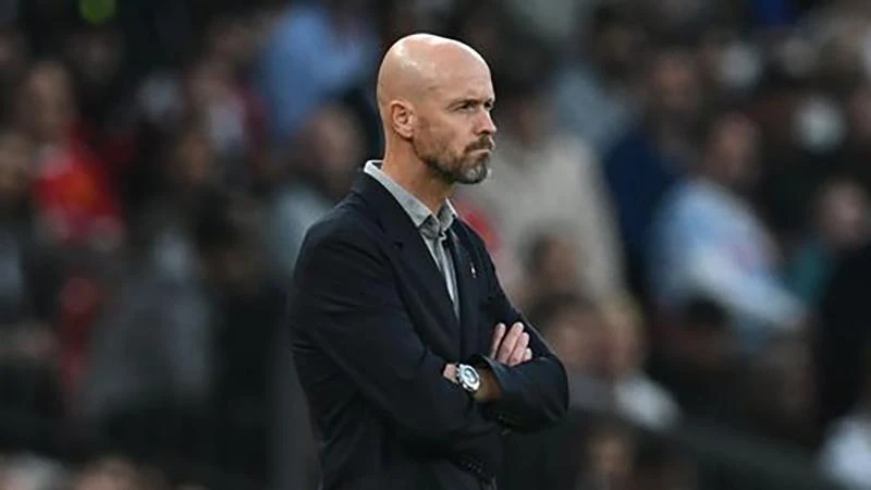 Ten Hag để cho các cầu thủ lên tiếng bày tỏ quan điểm của mình. ẢNH: GETTY