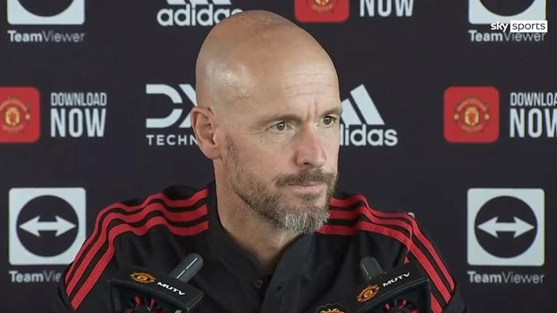 Ten Hag xác nhận Phil Jones, Williams và Tuanzebe ở lại MU. ẢNH: SKY SPORTS