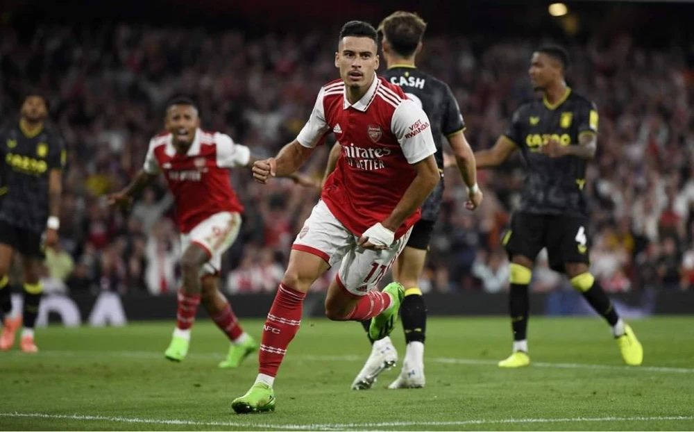 Pháo thủ đang thăng hoa với chuỗi 5 trận toàn thắng. Ảnh: Getty Pháo thủ đang thăng hoa với chuỗi 5 trận toàn thắng. Ảnh: Getty