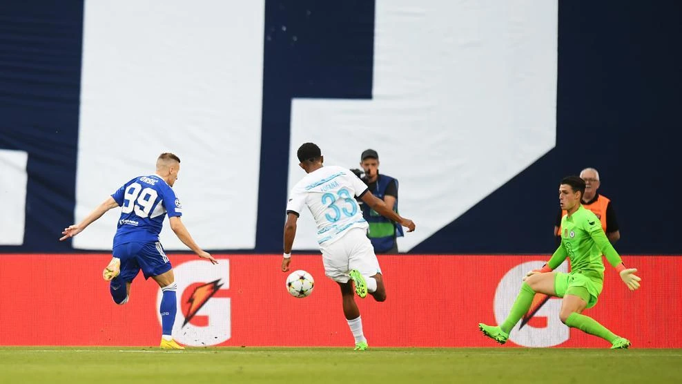 Dinamo Zagreb là đội tạo ra nhiều cơ hội ghi bàn hơn Chelsea. Ảnh: UEFA