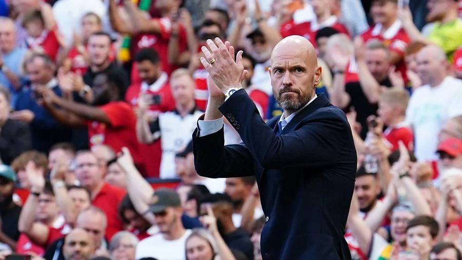 Ten hag khẳng định mọi cầu thủ MU đều có cơ hội và giữ vai trò khác nhau ở mùa này. ẢNH: PA