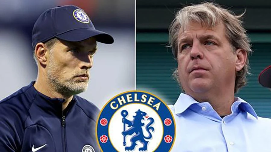 Boehly và Tuchel mâu thuẫn với nhau từ vụ mua Ronaldo. ẢNH: MIRROR