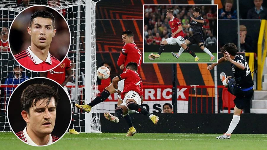 MU khởi đầu Europa League không tốt sau thất bại 0-1 trước Real Sociedad ngay tại thánh địa Old Trafford. ẢNH: MIRROR