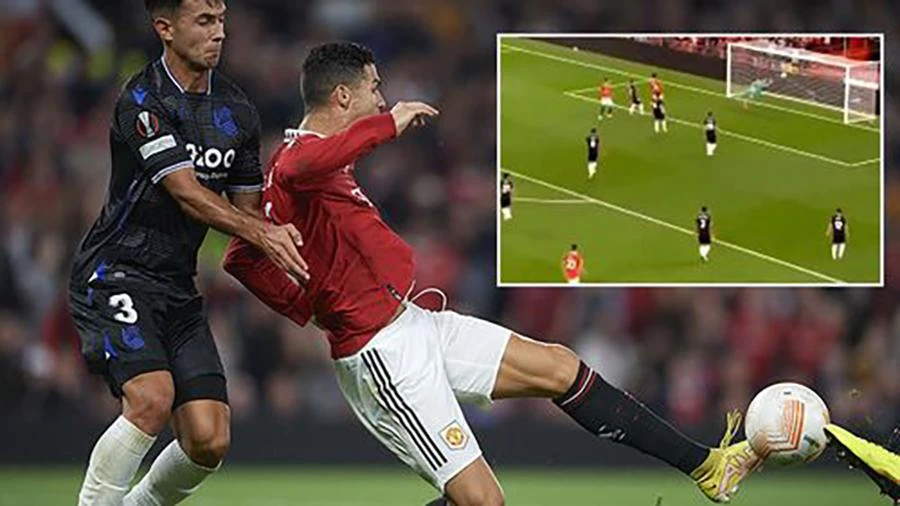 Ronaldo đã sa sút rất nhiều so với mùa giải trước. ẢNH: MIRROR