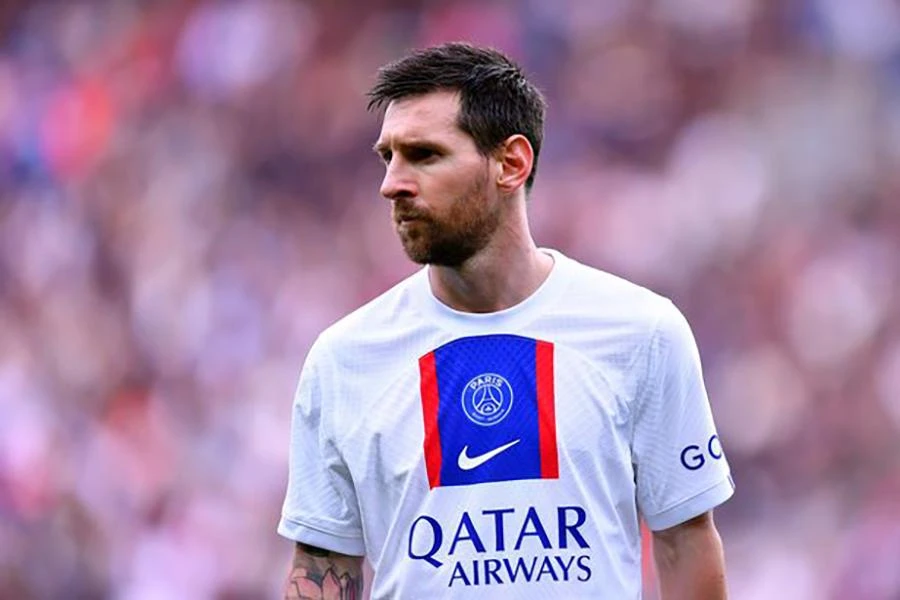 Messi có mùa giải đầu tiên ở PSG gây thất vọng. ẢNH: GETTY