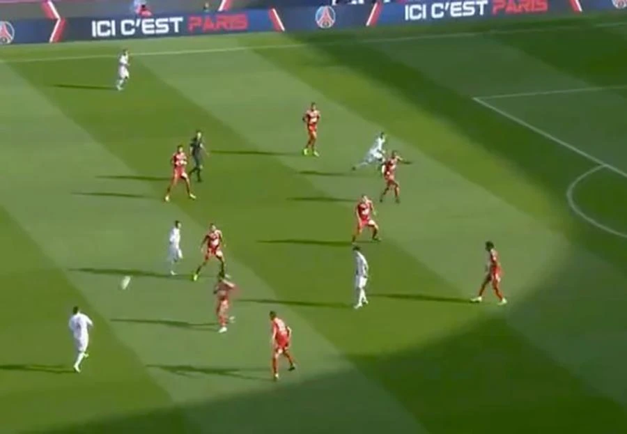 Messi kiến tạo cho Neymar ghi bàn duy nhất trận đấu. ẢNH: GETTY