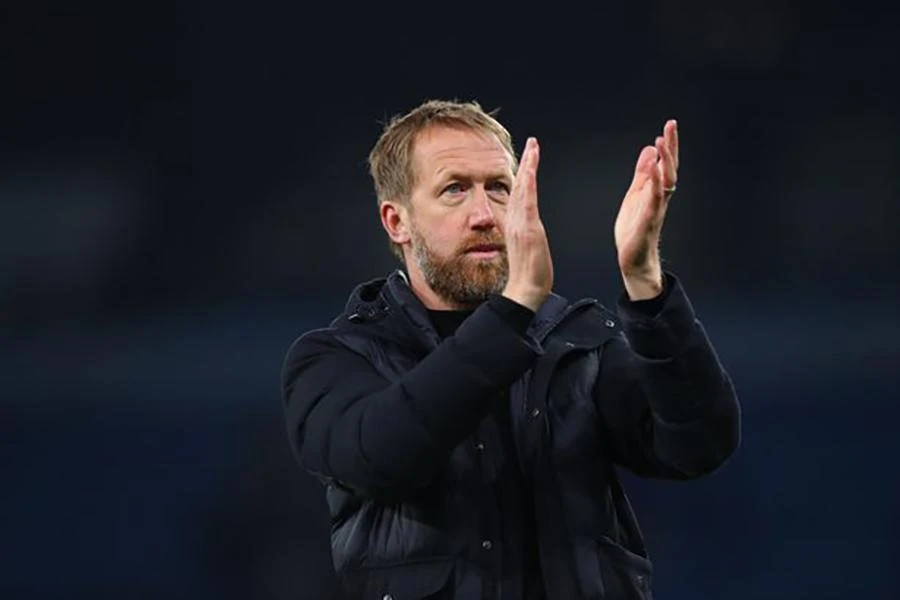 Gia nhập Chelsea là bước tiến lớn trong sự nghiệp của HLV Graham Potter. ẢNH: GETTY