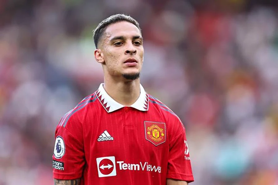 Antony là cầu thủ đắt giá nhất MU trong kỳ chuyển nhượng vừa qua. ẢNH: GETTY