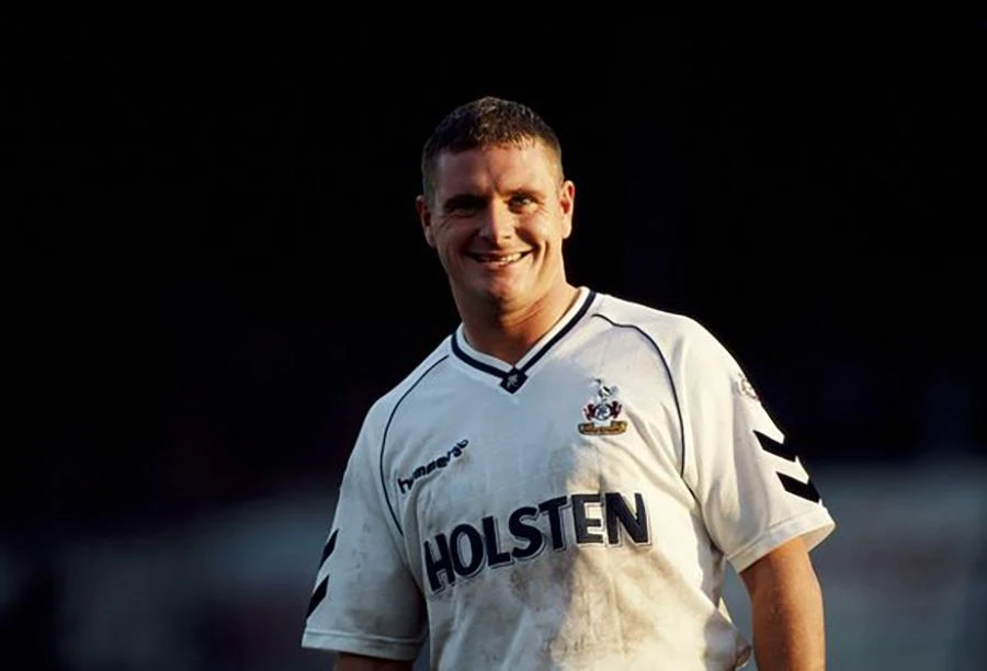 Paul Gascoigne từ chối MU để ký hợp đồng với Tottenham. ẢNH: GETTY