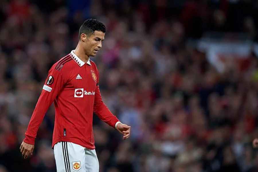 Ronaldo muốn rời Man Utd trong kỳ chuyển nhượng mùa hè vừa qua. ẢNH: GETTY Ronaldo muốn rời Man Utd trong kỳ chuyển nhượng mùa hè vừa qua. ẢNH: GETTY