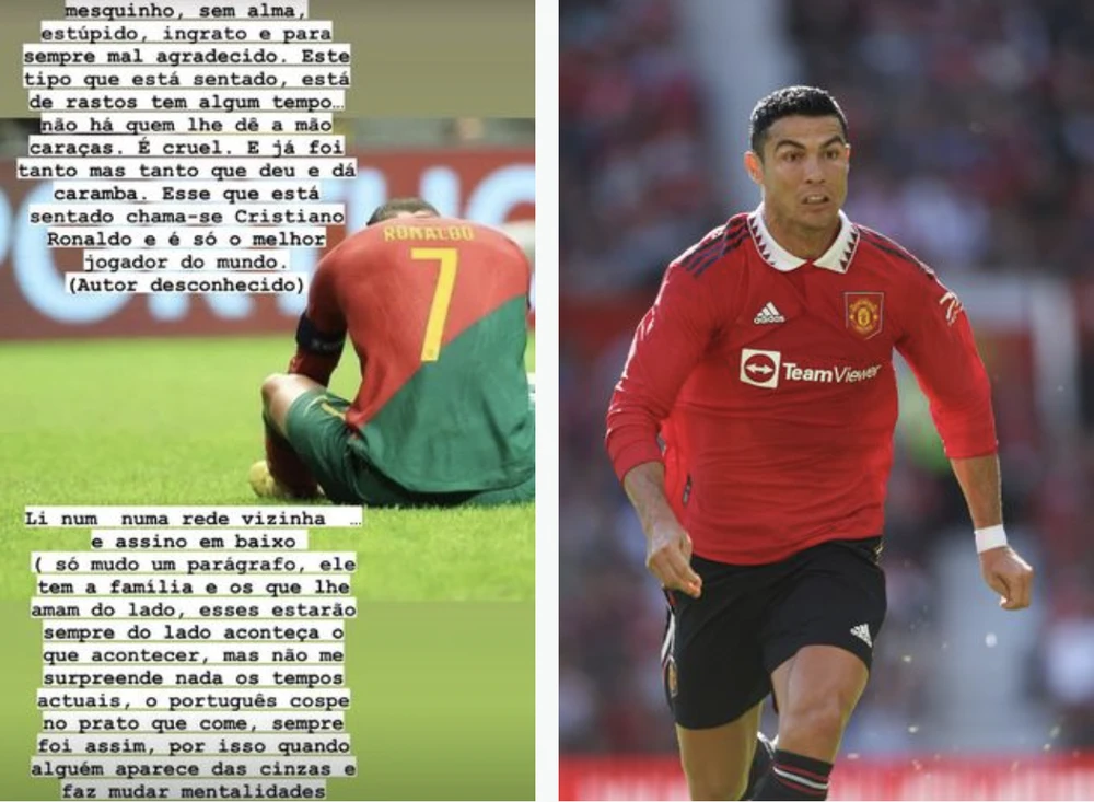 Chị gái Ronaldo lên tiếng chỉ trích người hâm mộ Bồ Đào Nha.