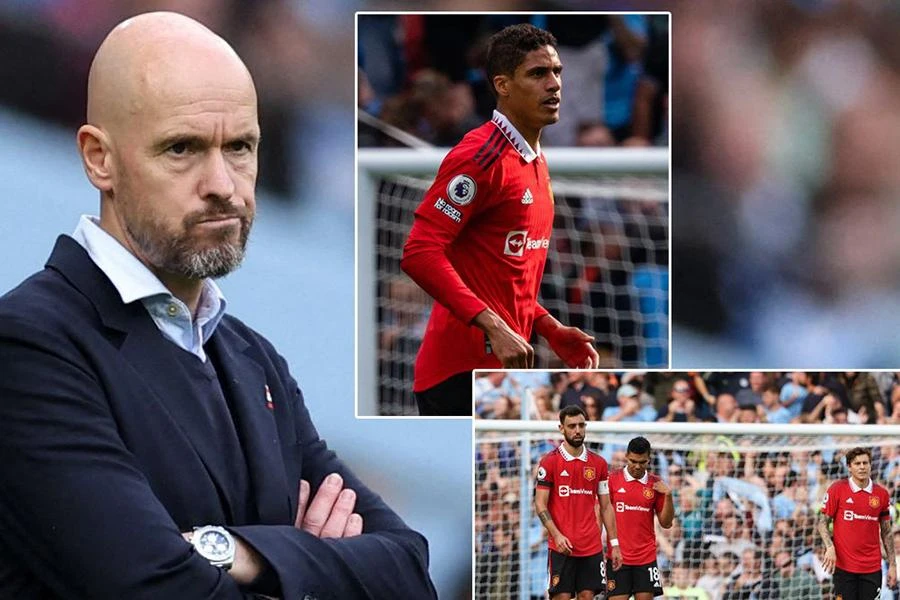 Man Utd đã thể hiện một bộ mặt bạc nhượng trong trận derby Manchester. ẢNH: MIRROR