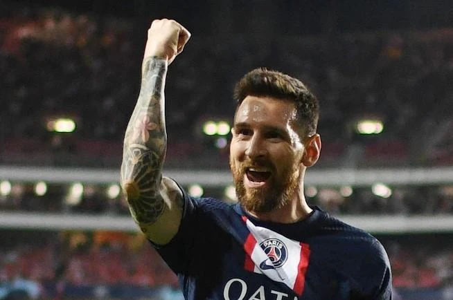 Messi tỏa sáng nhưng không thể giúp PSG giành chiến thắng. Ảnh: Getty