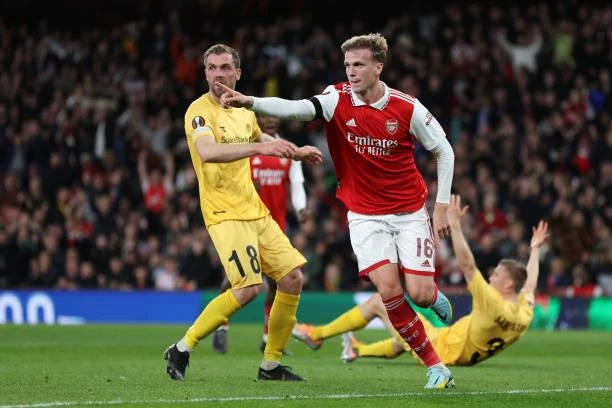 Arsenal thắng dễ trước Bodo Glimt. Ảnh: Getty