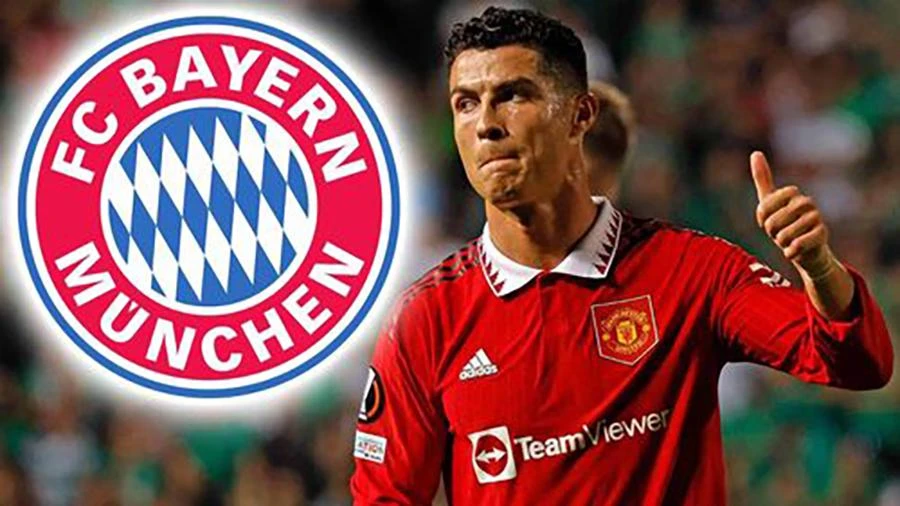 Bayern Munich xác nhận từng quan tâm và thảo luận về việc mua Ronaldo. ẢNH: MIRROR
