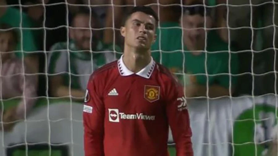 Ronaldo mới ghi được đúng 1 bàn thắng ở mùa giải năm nay. ẢNH: GETTY