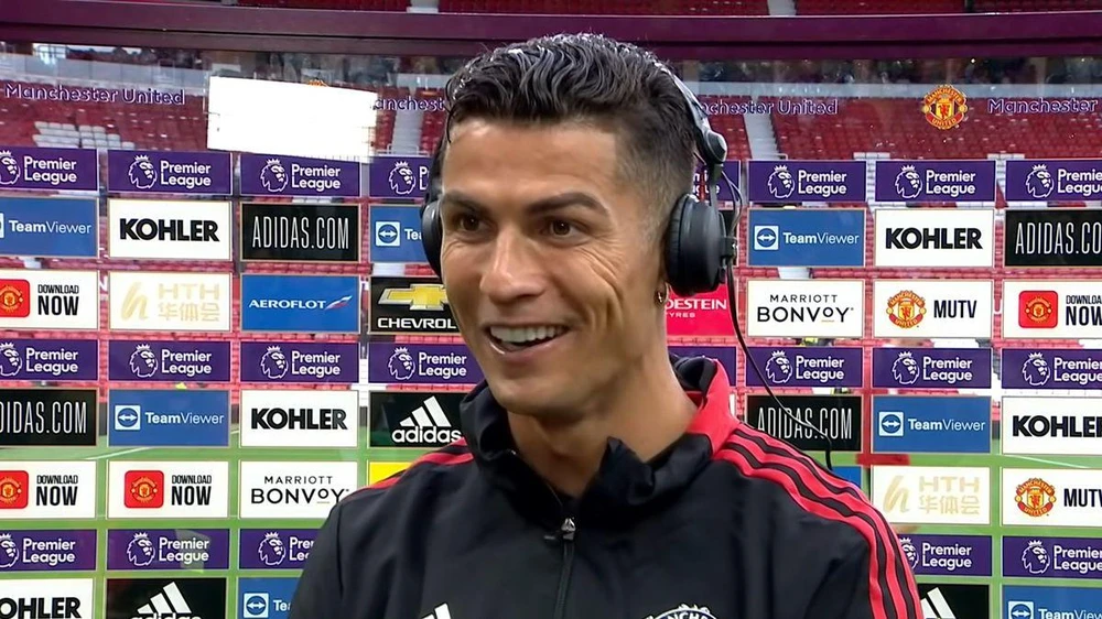 Ronaldo cũng gửi thông điệp riêng trên mạng xã hội. ẢNH: SKY SPORTS