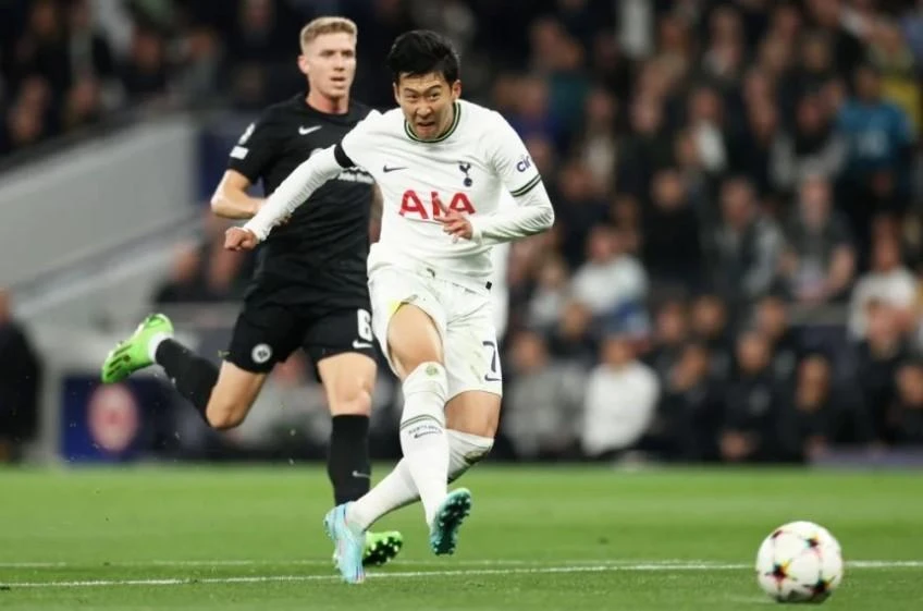 Son Heung-min tiếp tục tỏa sáng giúp Tottenham giành chiến thắng. Ảnh: Getty