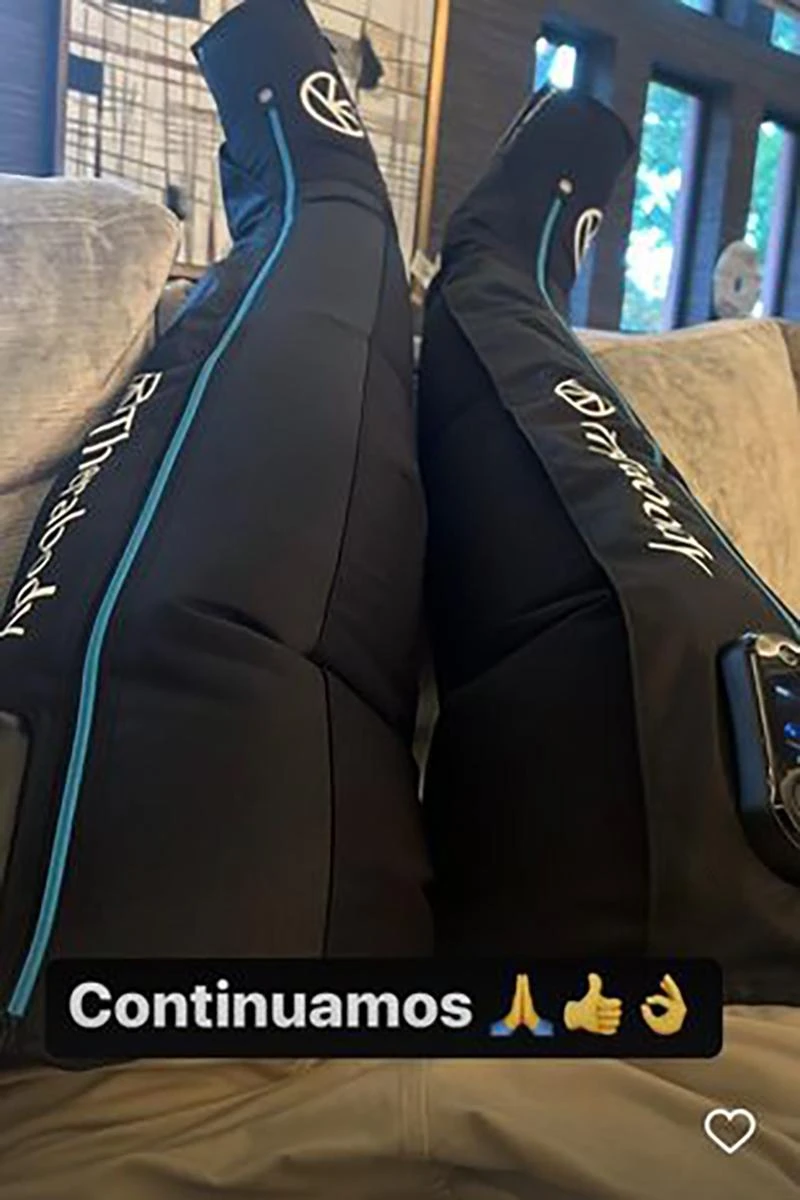 Ronaldo đăng thông điệp trên Instagram kèm 3 icon. ẢNH: INSTAGRAM RONALDO