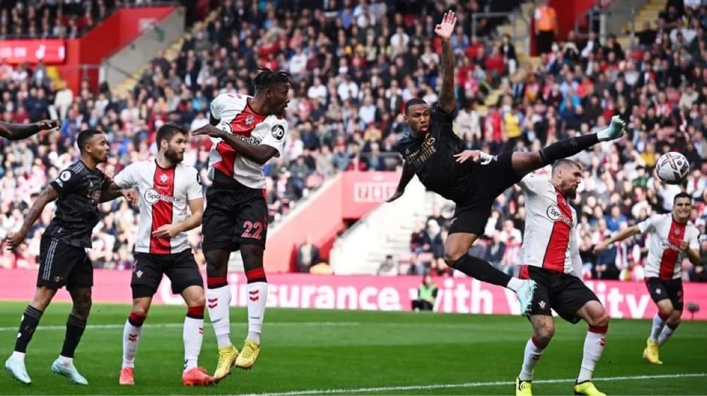 Arsenal có nhiều cơ hội nhưng tận dụng không thành công. Ảnh: Getty