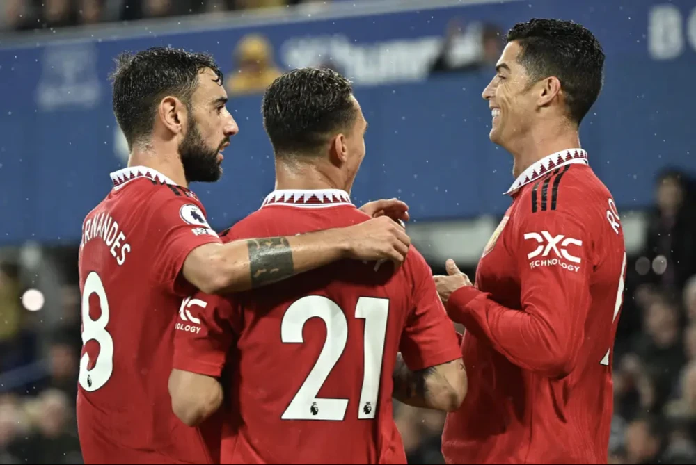 Có Ronaldo trong đội, MU có tỉ lệ thắng khá cao. ẢNH: AFP