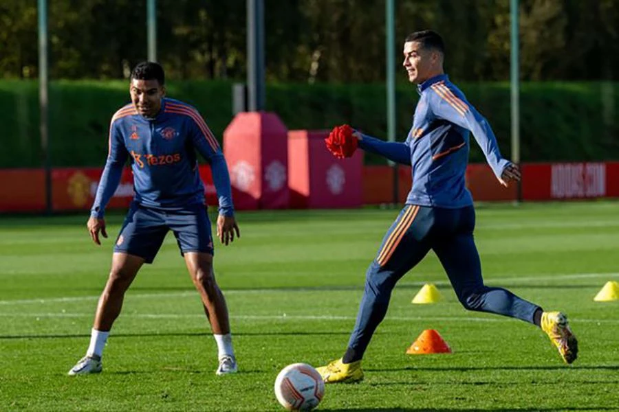 Casemiro đang chứng tỏ đẳng cấp của nhà vô địch Champions League 5 lần. ẢNH: GETTY