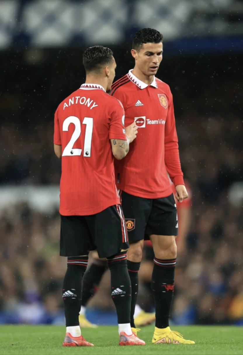 Antony cũng được Ronaldo giúp đỡ để ổn định cuộc sống tại Anh. ẢNH: GETTY