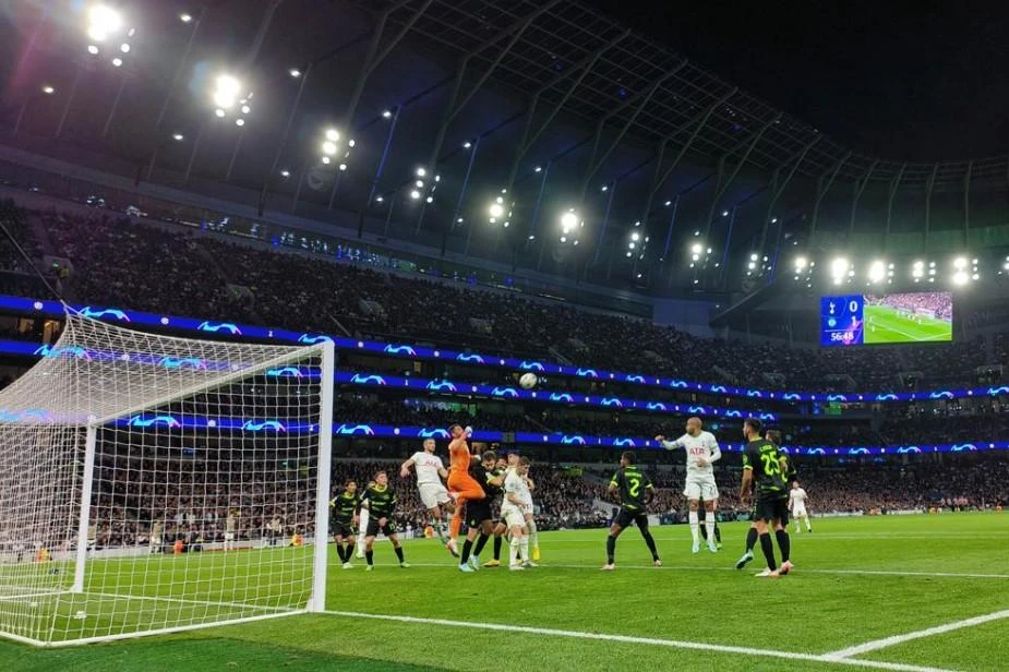 Tottenham có thể bị loại nếu để thua Marseille ở lượt trận cuối. Ảnh: Getty