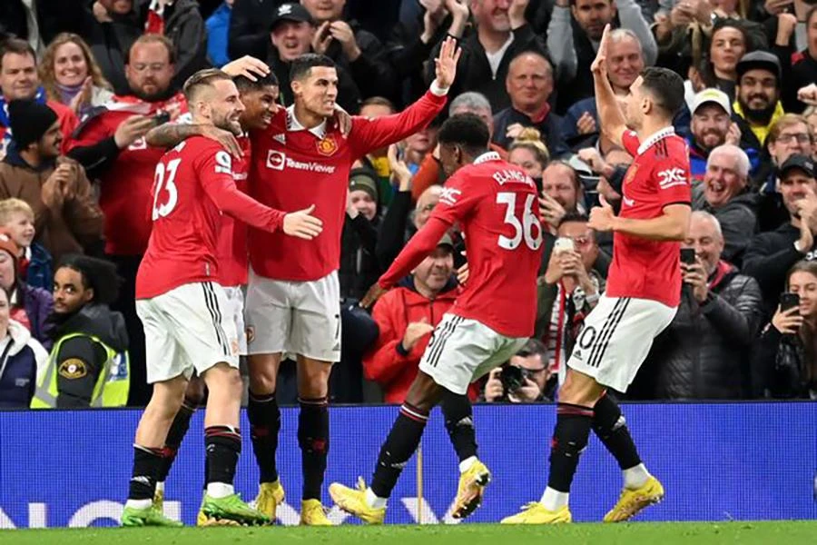 MU đang đi đúng hướng với 8 trận gần nhất bất bại. ẢNH: GETTY MU đang đi đúng hướng với 8 trận gần nhất bất bại. ẢNH: GETTY