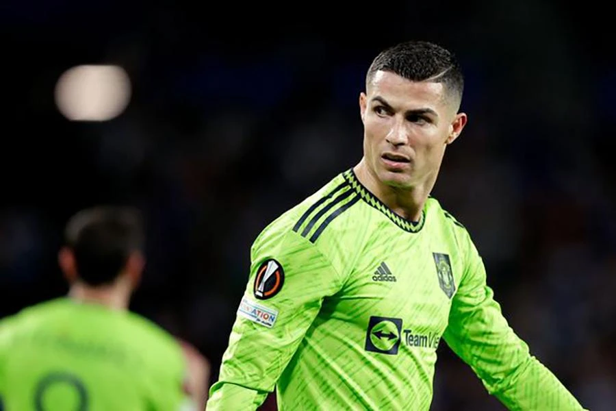 Ronaldo muốn 'quay lưng' với Man Utd vào mùa hè vừa qua nhưng bất thành. ẢNH: GETTY