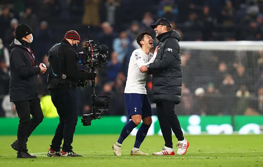 Klopp là người hâm mộ cuồng nhiệt của Son Heung-min. ẢNH: GETTY