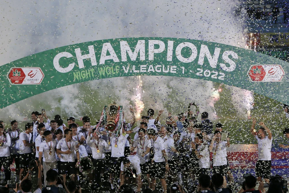 Hà Nội vô địch V-League 2022