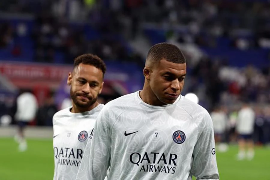 Mbappe có mối thù với Neymar